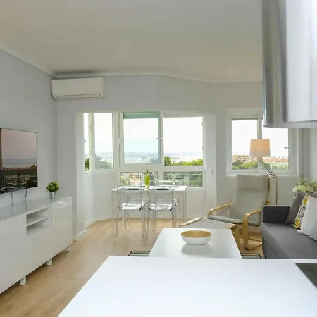 Elegant Loft With Cascais' Sea View Appartamento *